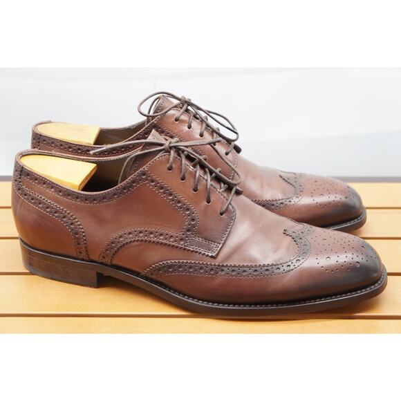 To Boot New York Wingtip Men US 9 Brown Dress Shoes Leather Lace-Up main image 4